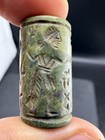 Unique  Old Near Eastern Intaglio Seal Stone Engraving Bead