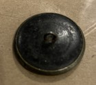 Vintage Antique Victorian Stamped Brass Button Flower Floral Picture