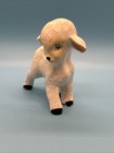 Vintage Hagen-renaker Or Lefton Ceramic Hand Painted Little Easter Lamb