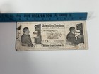 Rare Medicine Lodge Telephone Co Ks Kansas Advertising Ink Blotter Sign