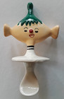 Vintage Davar Mustard Pixieware Jar  anthropomorphic Holt Howard Decor Era Rare
