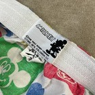 Vintage Disney Mickey Mouse Aop Shorts Pajama 80s 90s Retro Thin Cotton Men Sz S