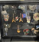 Bonamassa Rare Collectible Pin Lot  In Shadow Box