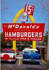 Mcdonalds  speedee  Sign  3d Printed Miniature Vintage Replica From The 50s-60s