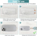 Phone Strap With Zippered Pouch Clip   Go Wallet Crossbody Multifunction Lanyard