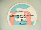 2  British Rock Meeting Germany  1972 Ticket  Exceptional Rare Vintage   Images