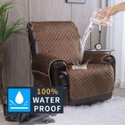 Velvet Recliner Covers Non Slip Waterproof Large Recliner Chair Covers For Le   