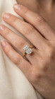 4 20ct Radiant Cut Vs Lab Grown Diamond Hidden Halo Wedding Ring 14k Yellow Gold