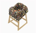 Infantino Compact Packable  2-in-1 Shopping Cart Cover Neutral Safari Animals