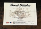 Jeff Bagwell Game-worn Jersey 2003 Fleer Showcase Sweet Swatches  d  799 Astros