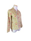Vintage 1960s Pied Piper Casuals Floral Button-front Jacket