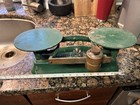 Vintage Fairbanks Green Scale Model Hfk1a W 2 Platforms Cast Iron   Brass 12 5lb