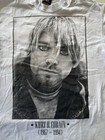 Nirvana  Kurt D  Cobain   1967-1994   T Shirt  True Vintage 1994  Xl  Grunge