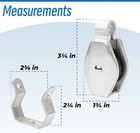 31-12 Extension Ladder Pulley Replacement Kit Compatible With Werner Silvery 