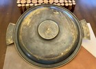 Pal Bell Brass Passover Seder Plate Hebrew Reliefs Maurice Ascalon Israel