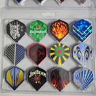 Dart Flights 360 Pcs Standard Feather Replacement New Lot Of 5 Packs 72 Per Pack