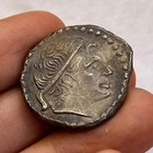 Immaculate Ancient Roman Greek Large Silver Old Coin