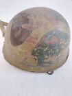 Militaria Antique Vintage M74 India Made With Kevlar Helmet Old Rare Collectible