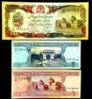 Authentic Afghanistan Bank Notes 1  2  1000 Afghani Bills - A Remembrance Of War