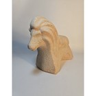 Mcm Vanguard Accents 654 Afghan Hound Dog Horse Lion Figurine 11  Usa Ceramic