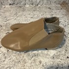 Children   s Slip-on Jazz Dance Shoes Beige Split Sole Size 13