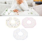 Baby Unisex Cotton Bibs Soft Comfortable Absorbent Saliva Towel For Drooling