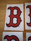 Lot Of 6 Boston Red Sox Baseball Mlb Decal Sticker Team Logo Die Cut