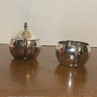 Oneida Silversmith Creamer And Sugar Bowl