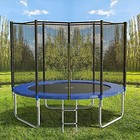  8ft 10ft 12ft 14 Ft 15ft Trampoline With Safety Enclosure 8 Ft Black