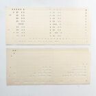 Punch Cards Ibm 704 Mainframe Computer Data Processing Input Vintage