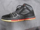 2000-01 Eddie Jones Game Worn Shoes Jordan Xvi Signed Pe  Miami Heat