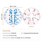 2-pack 5ft Inflatable Bumper Balls 0 8mm Pvc Human Hamster Bubble Outdoor Game