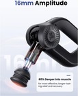 Bob And Brad D6 Pro Massage Gun With 16mm Amplitude - Classic Black