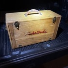 Antique Vintage Black   Decker Valve Seat Grinder Tool Set Wood Box Only