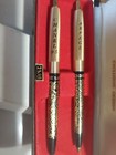 Vintage Arpege Channel No 5 14k Gold Collection Perfumed Writing Pens  c5 
