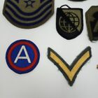 Lot Of 11 Assorted Vintage Usa Military Patches