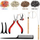 Hair Tinsel Kit  48 Inch 20 Colors 4800 Strands  Tinsel Hair Extensions Wi