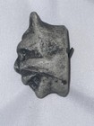 Vintage Rds Gargoyle Face Stone Carved Sculpture Figurine