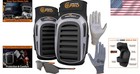 Extra Thick Gel Knee Pads For Construction   Gardening     Complete Safety Package