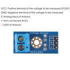 20pcs Voltage Detection Module Dc 0 25v Voltage Sensor For Arduino