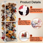 Large Stuffed Animal Storage Organizer  Creative Pvc Stuffed Animals Storage    