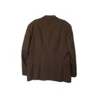Jos A Bank 1905 Blazer Mens 46l Tailored Fit Brown Tweed Wool Jacket Sport Coat