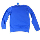 Adidas New Big Boys Youth Fleece Crewneck Fashion Sweatshirt Royal Blue S  38