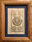 Antique Original Islamic Prayer Manuscript calligraphy Illuminated On Paper 