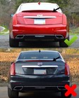 For 16-19 Cadillac Cts-v   Carbon Package Glossy Black Rear Trunk Wing Spoiler