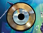 Tom Petty Dont Come Around Here No More Wood Framed 45 Gold Record Display C3