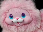 Vintage Kenner Kitty Check Up Plush Stuffed Toy Animal Cute Pink Cat
