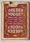 Vintage Golden Nugget Gambling Hall Red Playing Cards  In Box  54 Cards  b265 