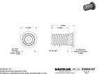 250 Pack  Pem Fh-0420-8zi Self Clinching Threaded Studs  1 4-20x1 2  250 Pack