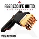 Aggressive Arms Pulverizer Gold  0 Magazine Extension Base Pad Glock 19 23 32